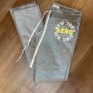 Aéropostale Juniors Grey drawstring sweatpants